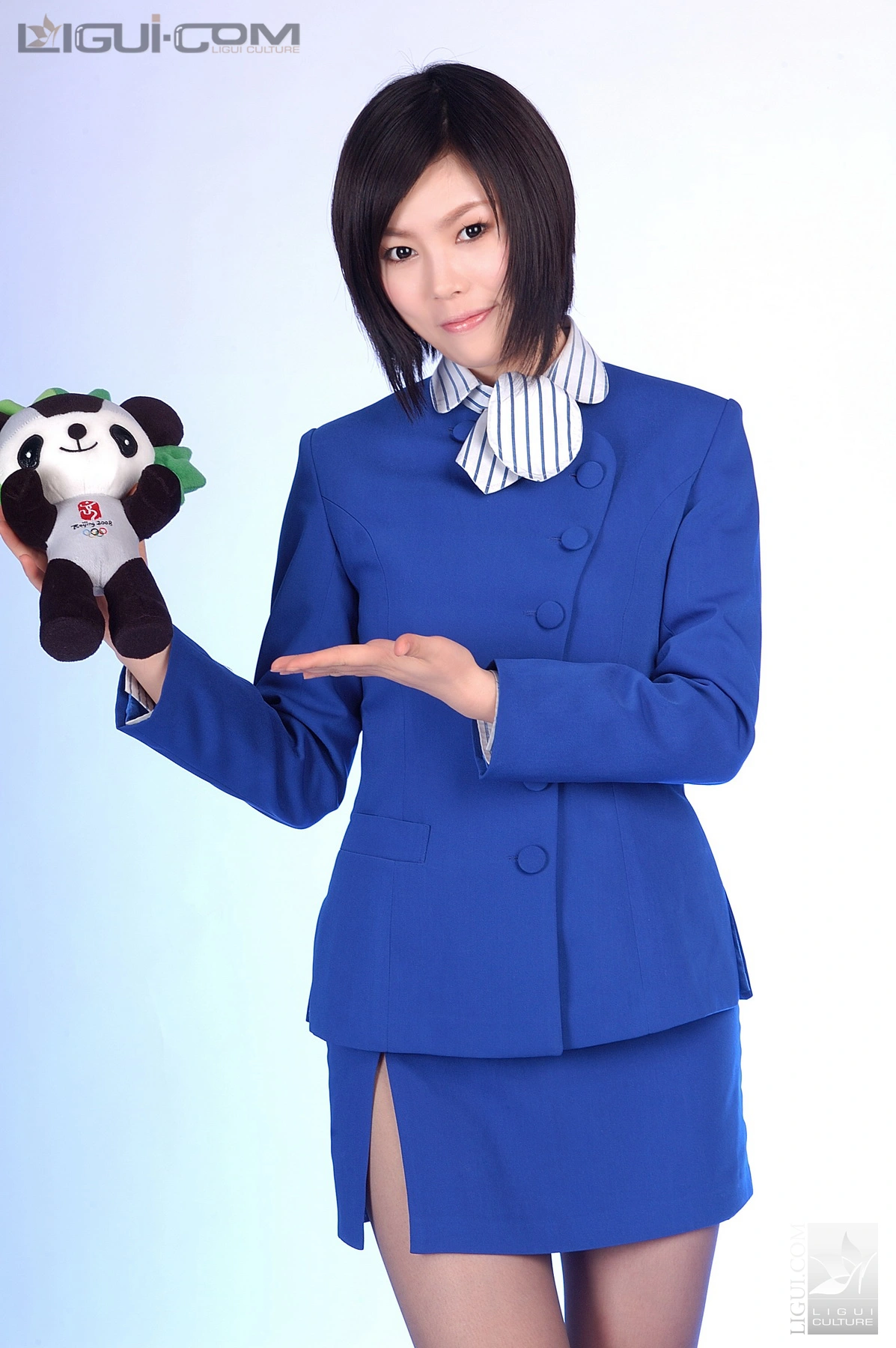 2008.11.28 高跟美丝空姐之福娃女王之恋 Model 慕子 1
